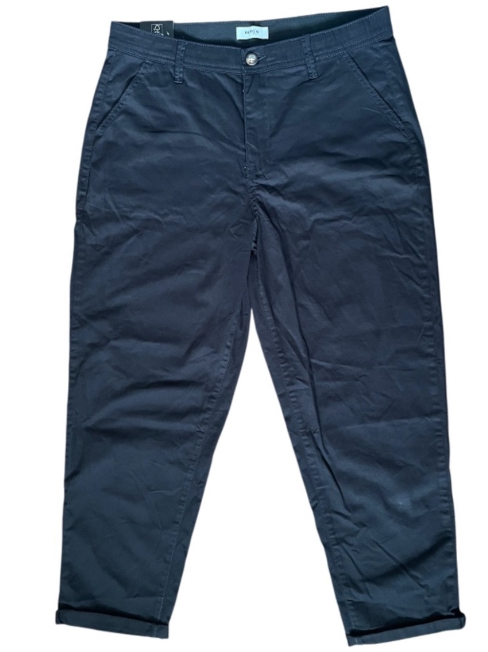 NWT Kensie Girlfriend Chino Pant Black 12